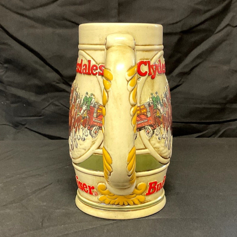 Vintage Budweiser Clydesdale Beer Stein