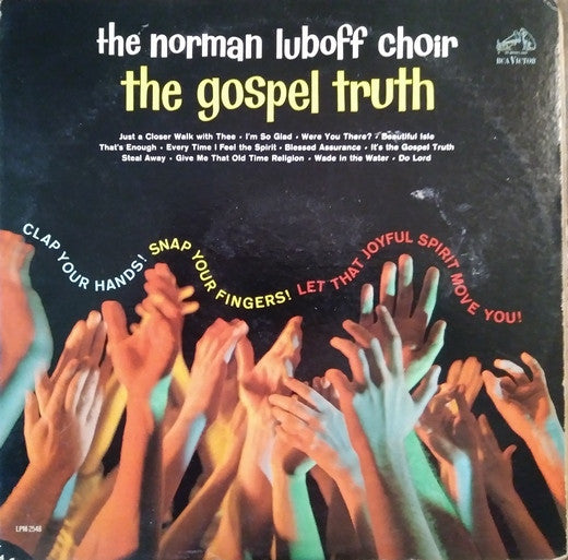 Norman Luboff Choir : The Gospel Truth (LP,Album,Mono)