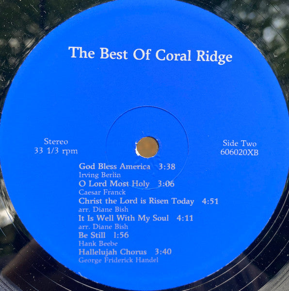 Coral Ridge Chancel Choir : The Best Of Coral Ridge (LP,Album)