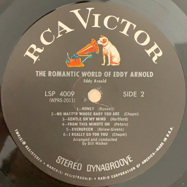 Eddy Arnold : The Romantic World Of Eddy Arnold (LP,Album,Stereo)