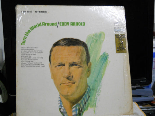 Eddy Arnold : Turn The World Around (LP,Album,Stereo)
