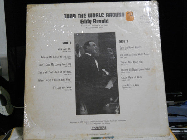 Eddy Arnold : Turn The World Around (LP,Album,Stereo)