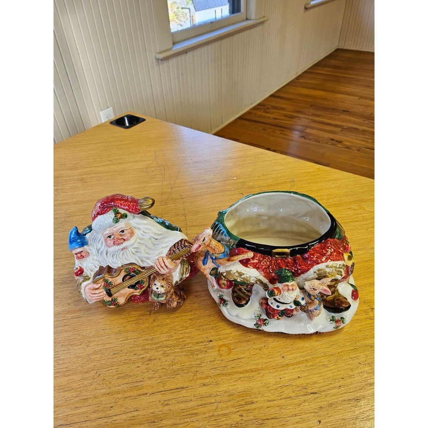 Ceramic Santa Cookie Jar