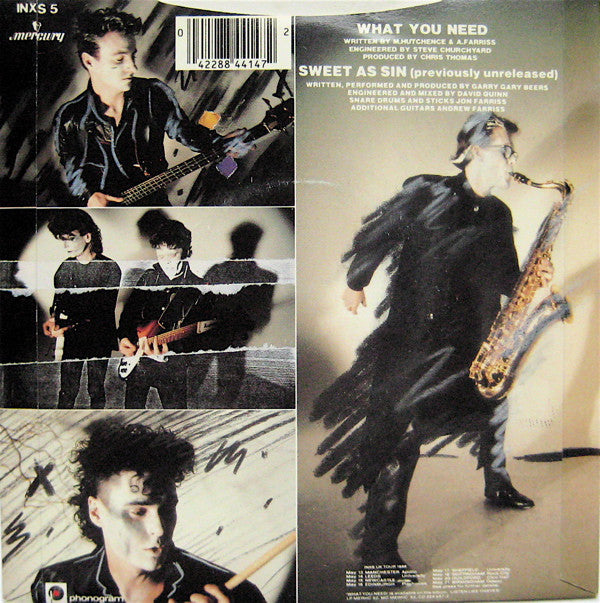 INXS : What You Need (7",Single,45 RPM)
