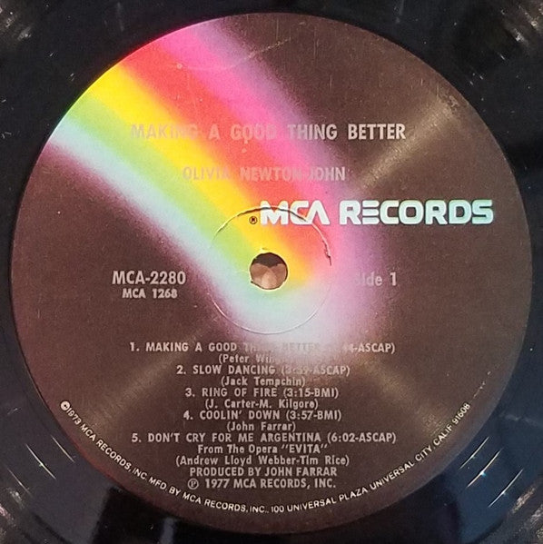 Olivia Newton-John : Making A Good Thing Better (LP,Album,Reissue)
