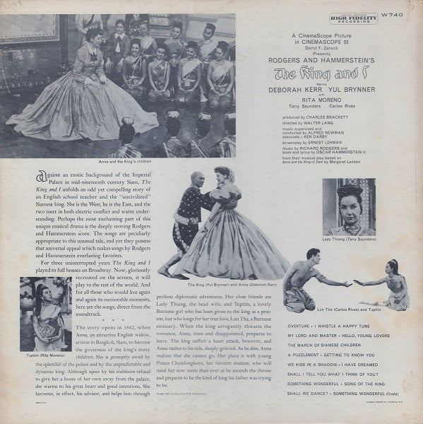 Rodgers & Hammerstein : The King And I (LP,Album,Mono)
