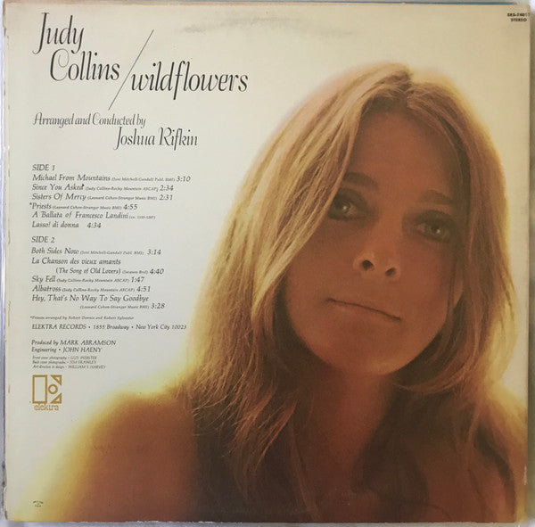 Judy Collins : Wildflowers (LP,Album,Reissue,Stereo)