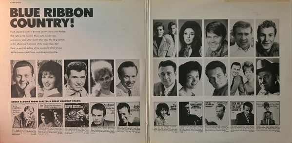 Various : Blue Ribbon Country! (LP,Compilation,Stereo)