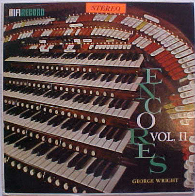 George Wright (2) : Encores Vol. II (LP,Stereo)