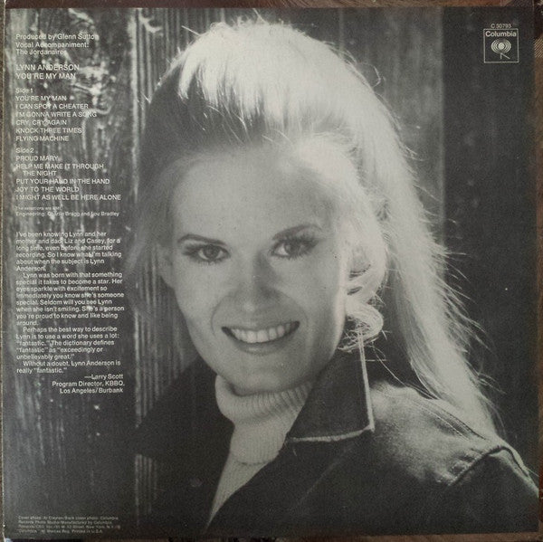 Lynn Anderson : You're My Man (LP,Album,Stereo)