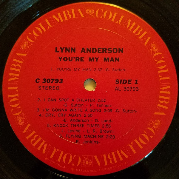 Lynn Anderson : You're My Man (LP,Album,Stereo)