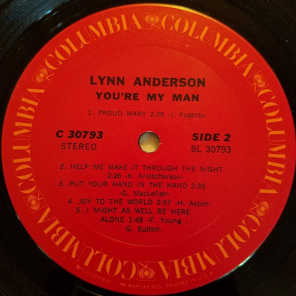 Lynn Anderson : You're My Man (LP,Album,Stereo)