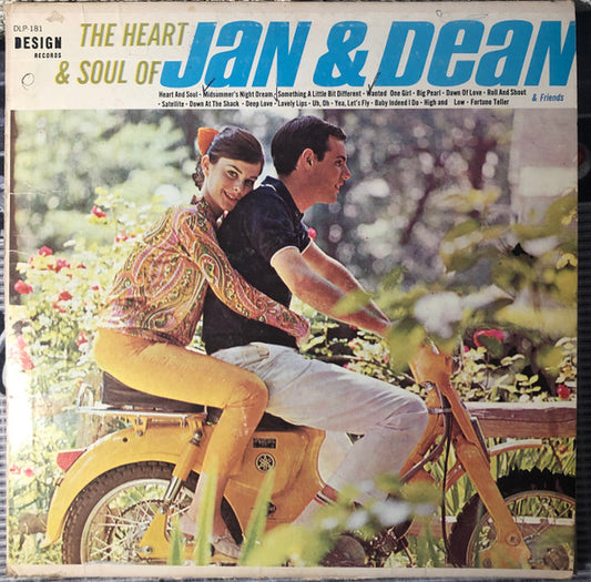 Jan & Dean & The Satellites (26) : The Heart & Soul of Jan & Dean & Friends (LP,Album,Mono)