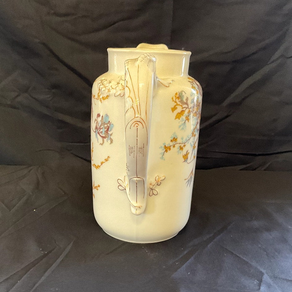 Antique Haviland Limoges Floral Pitcher