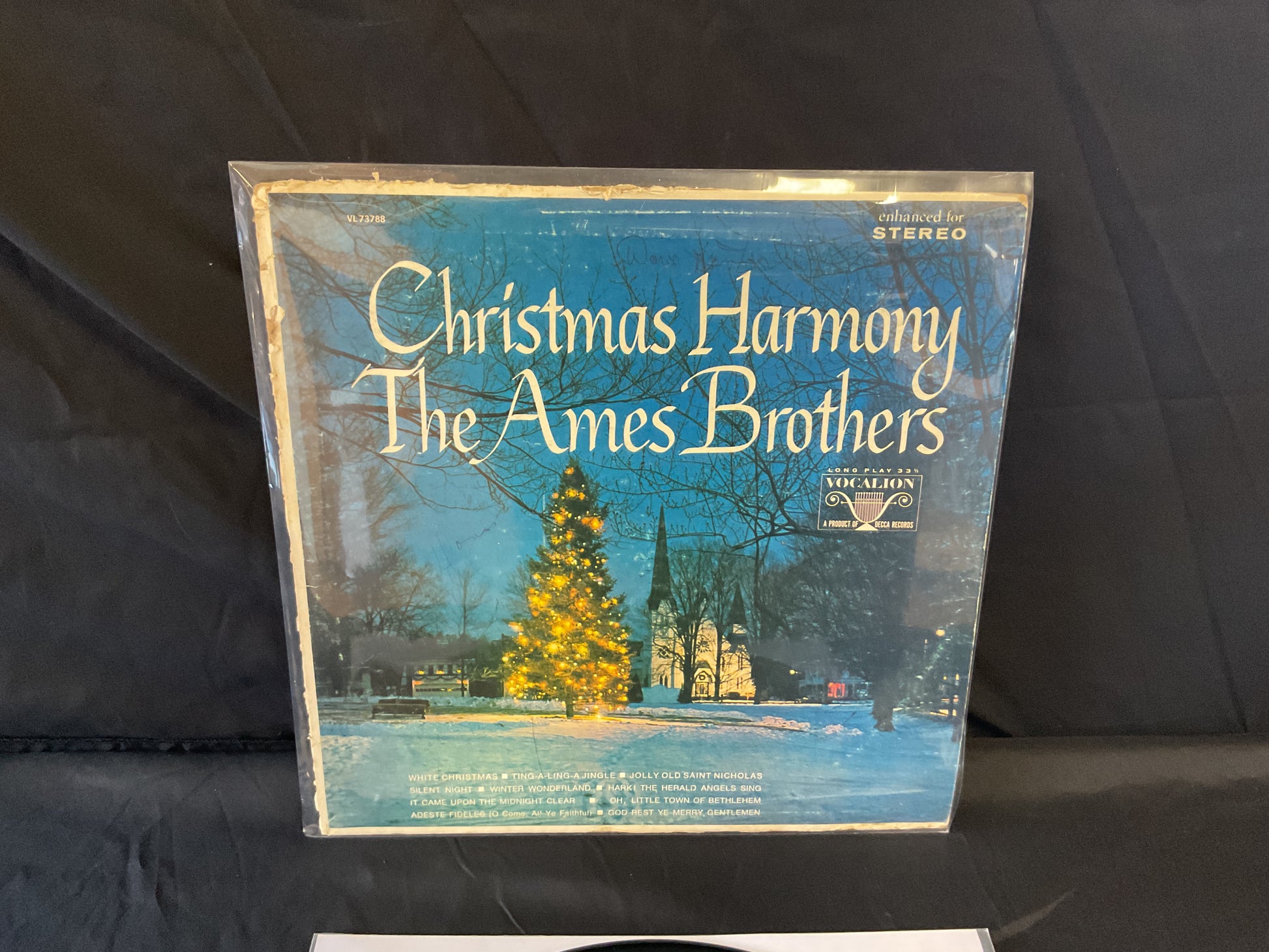 The Ames Brothers : Christmas Harmony (LP,Album,Reissue,Stereo)
