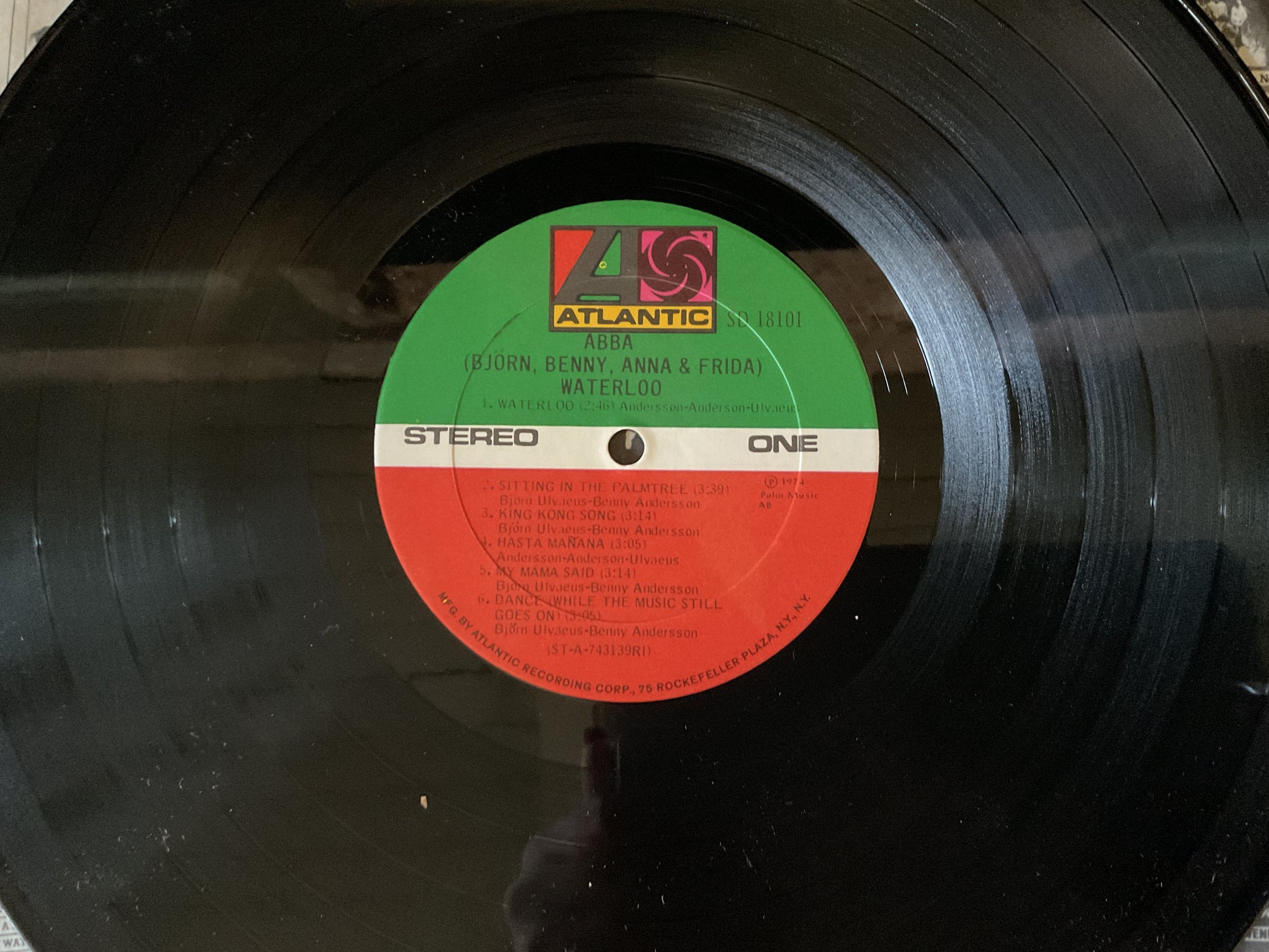 ABBA, Björn & Benny, Agnetha & Anni-Frid : Waterloo (LP,Album,Reissue)