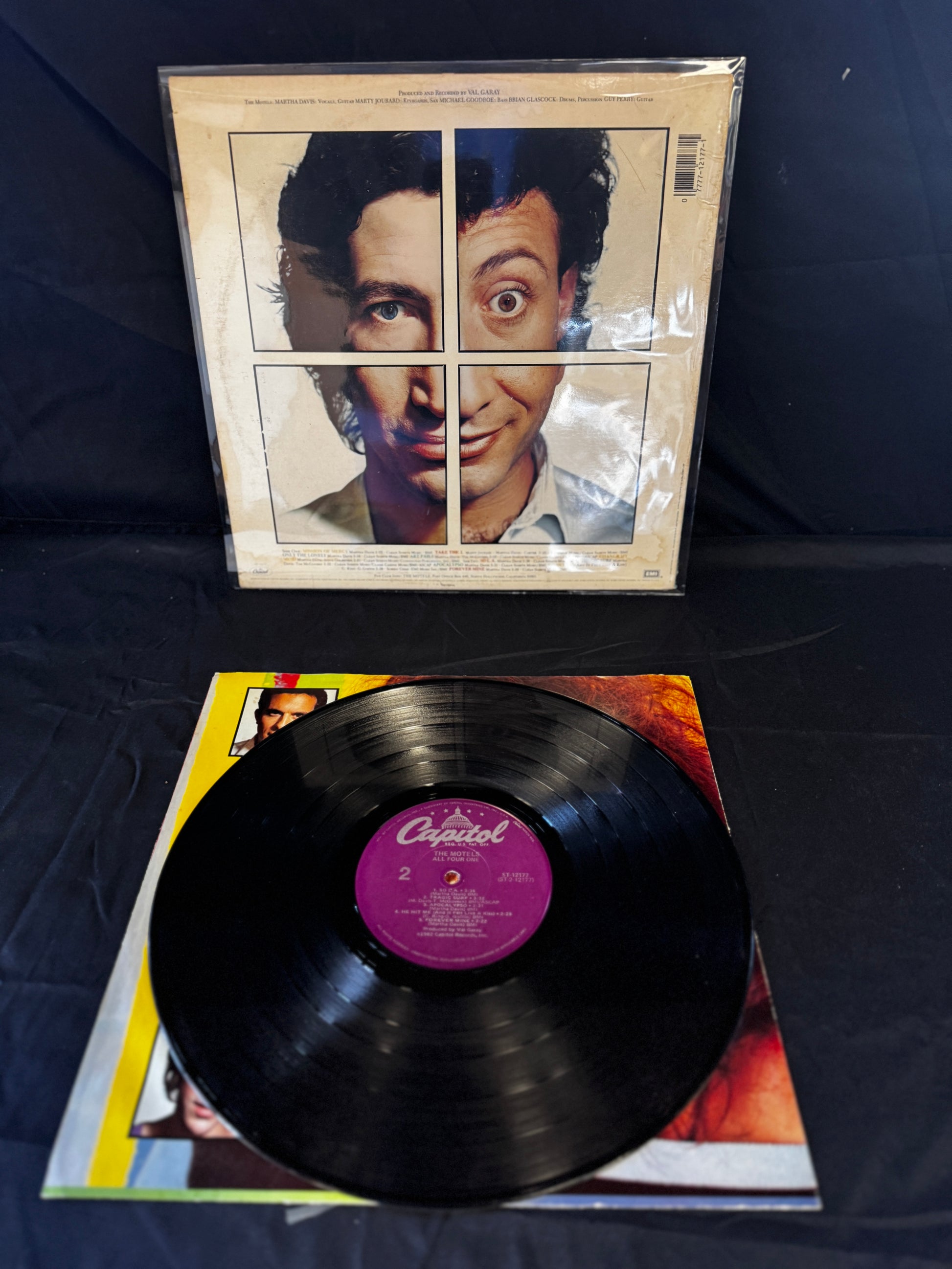 The Motels : All Four One (LP,Album,Limited Edition,Promo,Stereo)