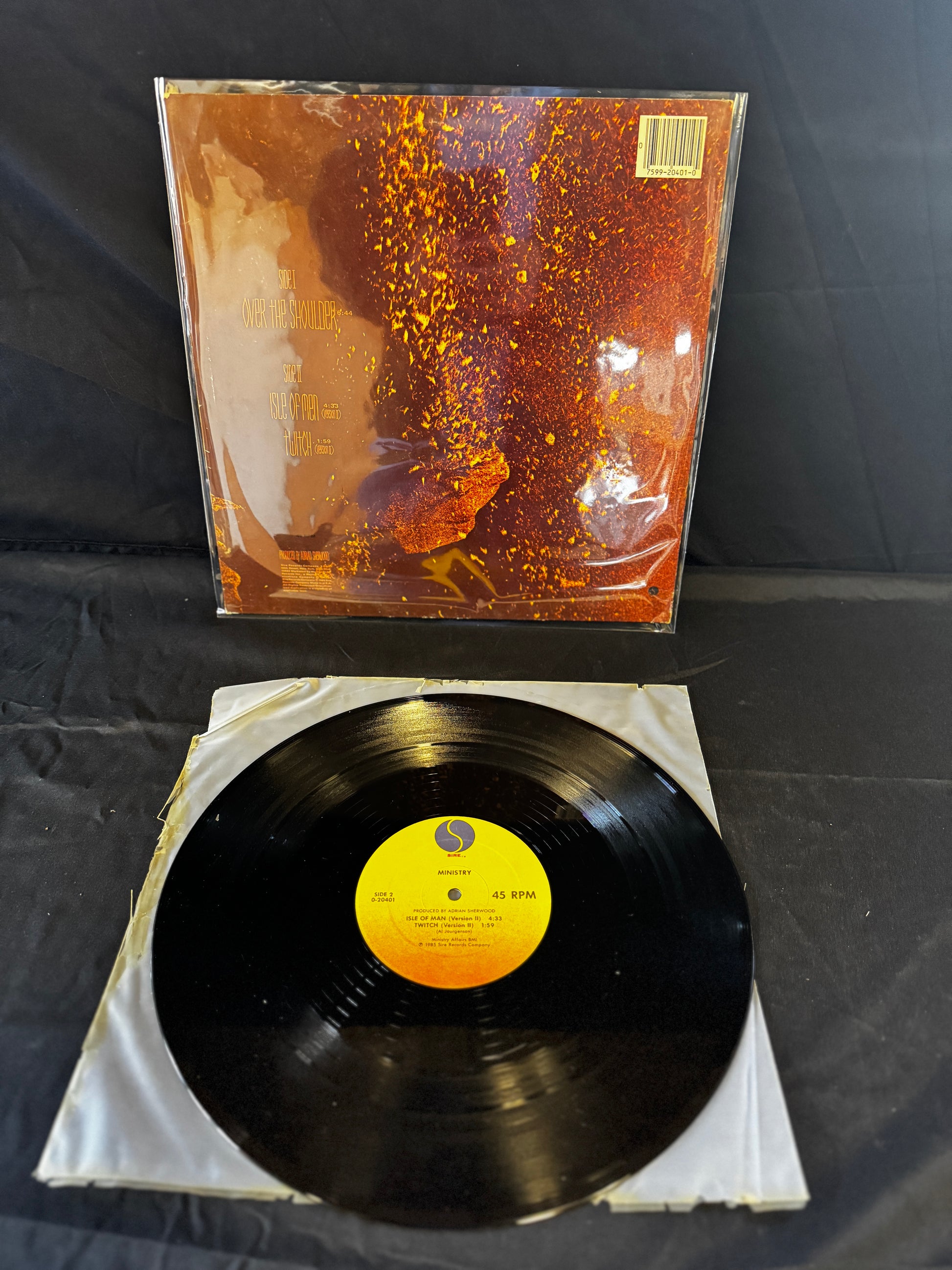 Ministry : Over The Shoulder (12",45 RPM,Maxi-Single)