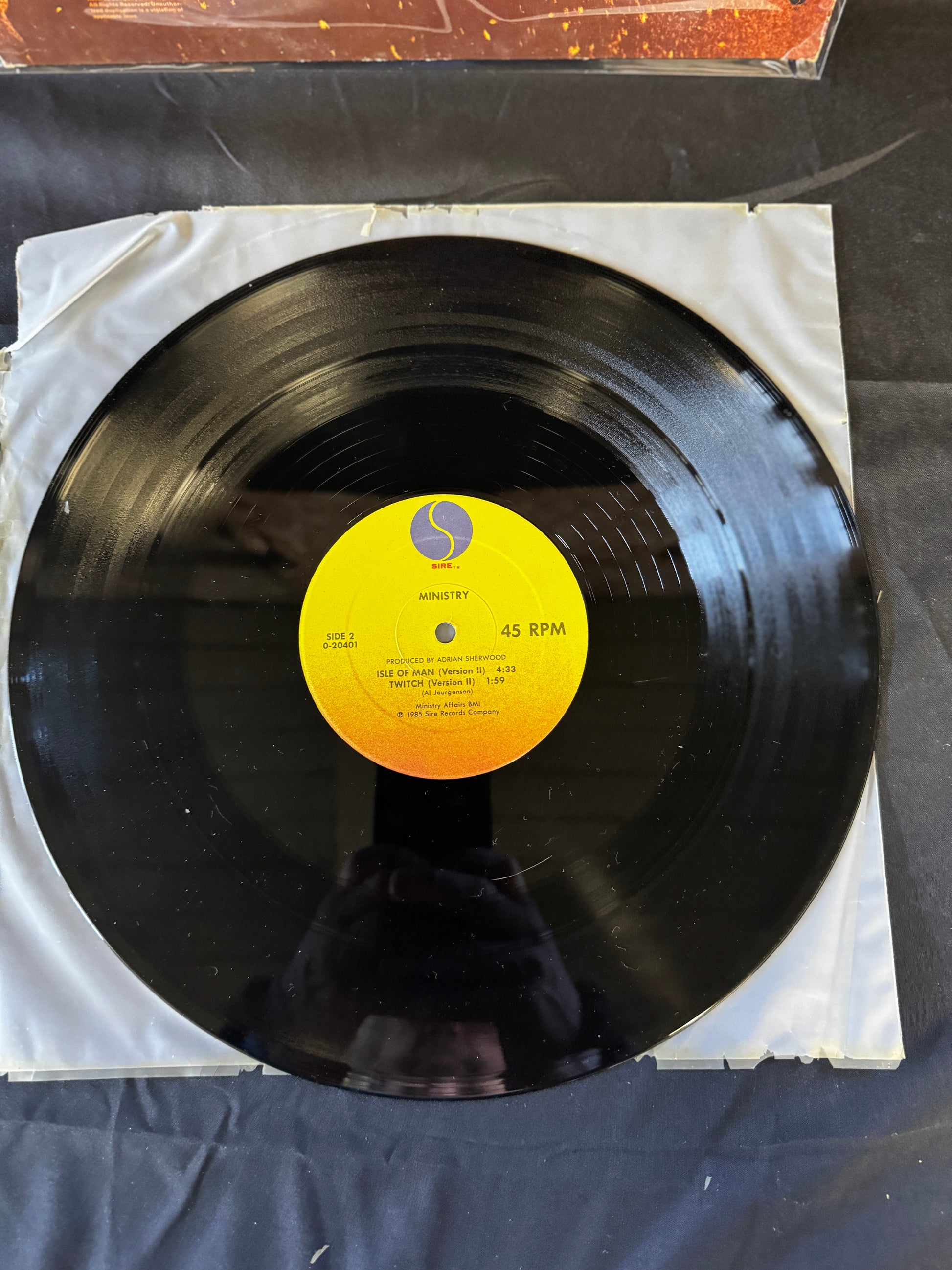 Ministry : Over The Shoulder (12",45 RPM,Maxi-Single)