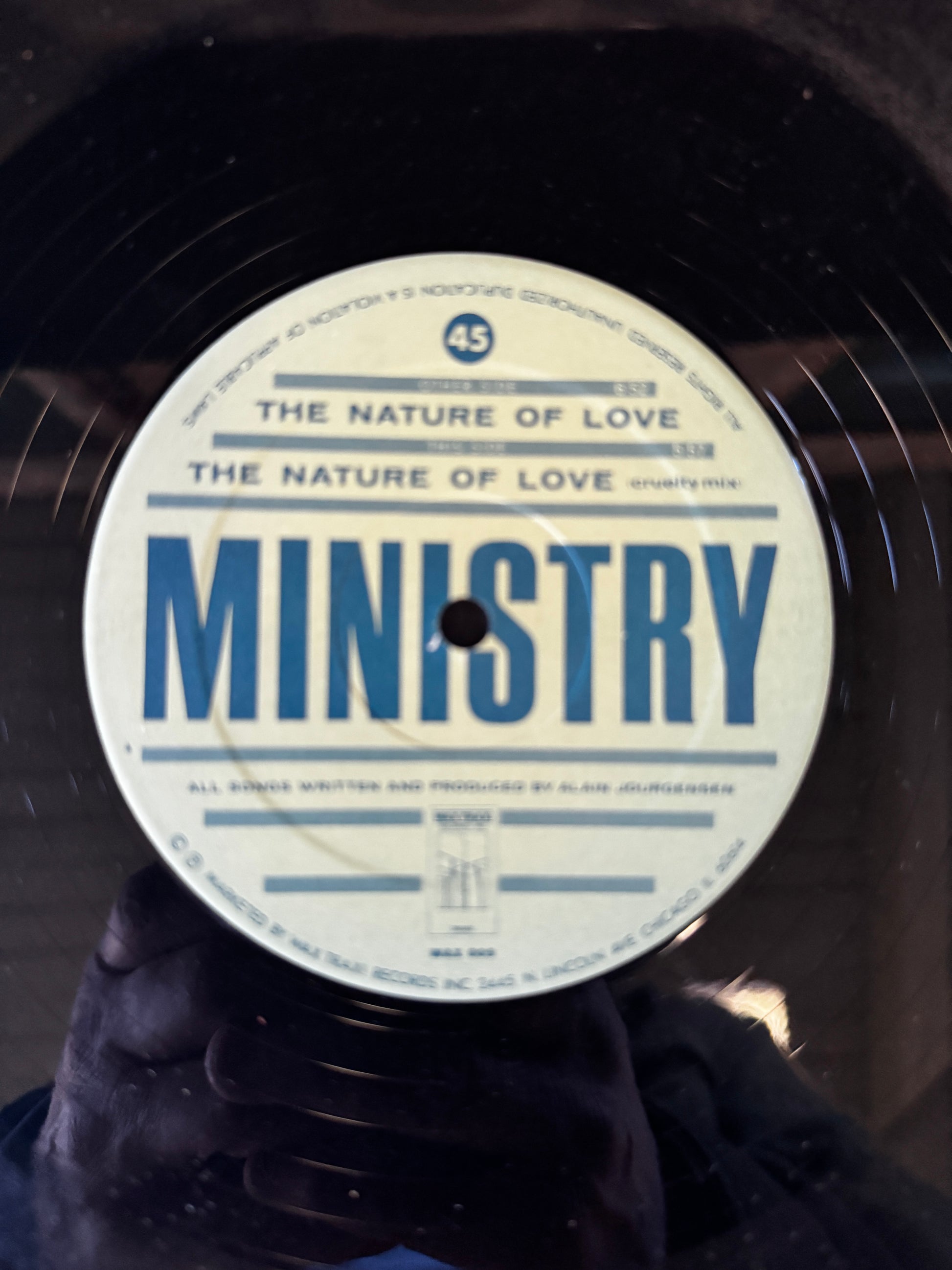Ministry : The Nature Of Love (12",45 RPM,Single)