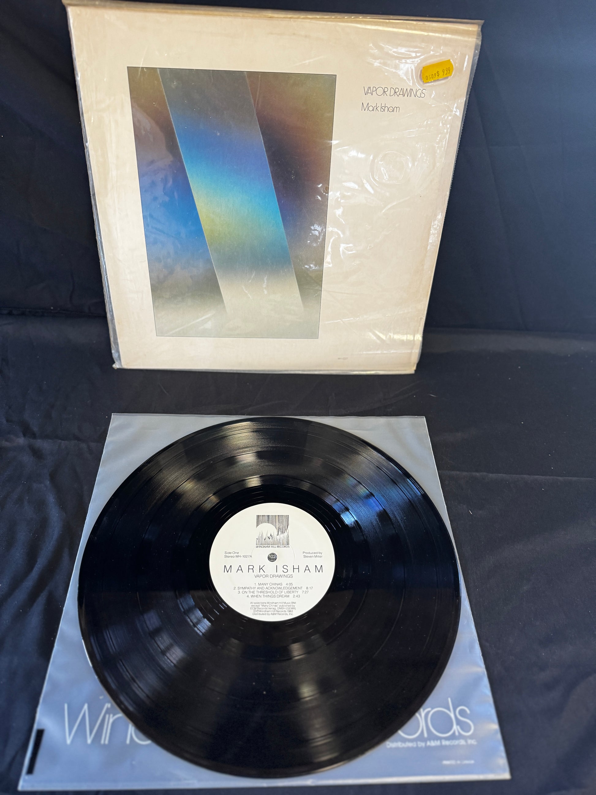 Mark Isham : Vapor Drawings (LP,Album,Stereo)
