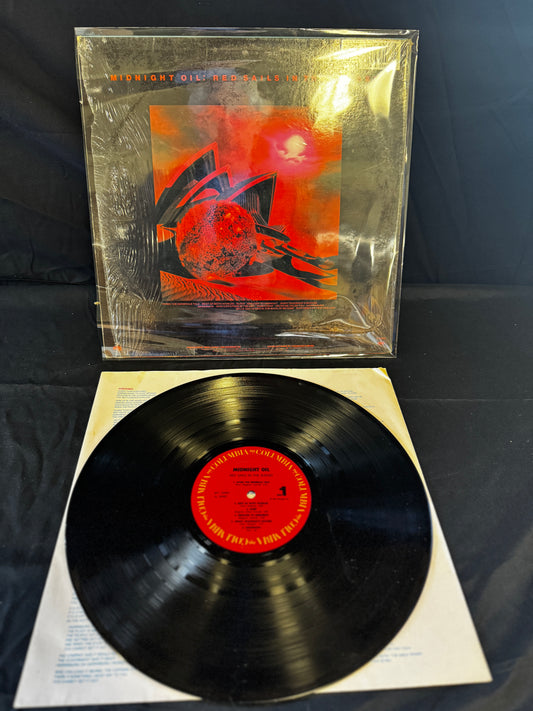Midnight Oil : Red Sails In The Sunset (LP,Album)