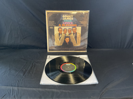 Sonny James : True Love's A Blessing (LP,Album,Mono)