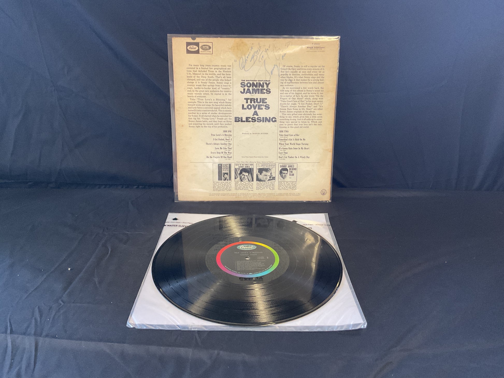 Sonny James : True Love's A Blessing (LP,Album,Mono)
