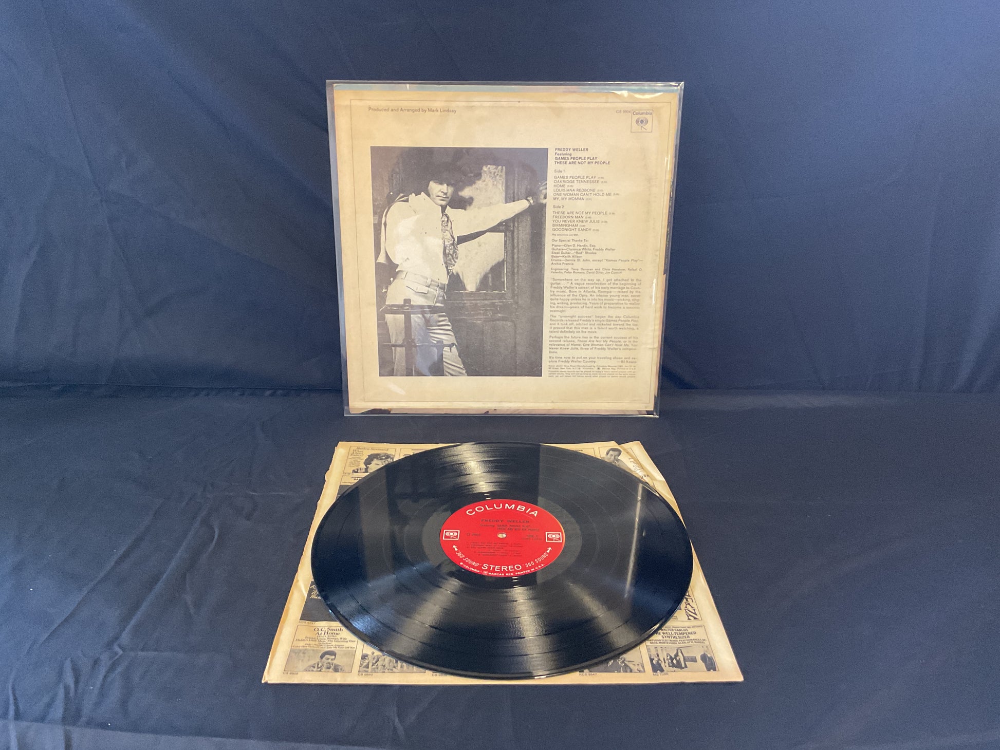 Freddy Weller : Games People Play These Are Not My People (LP,Album)