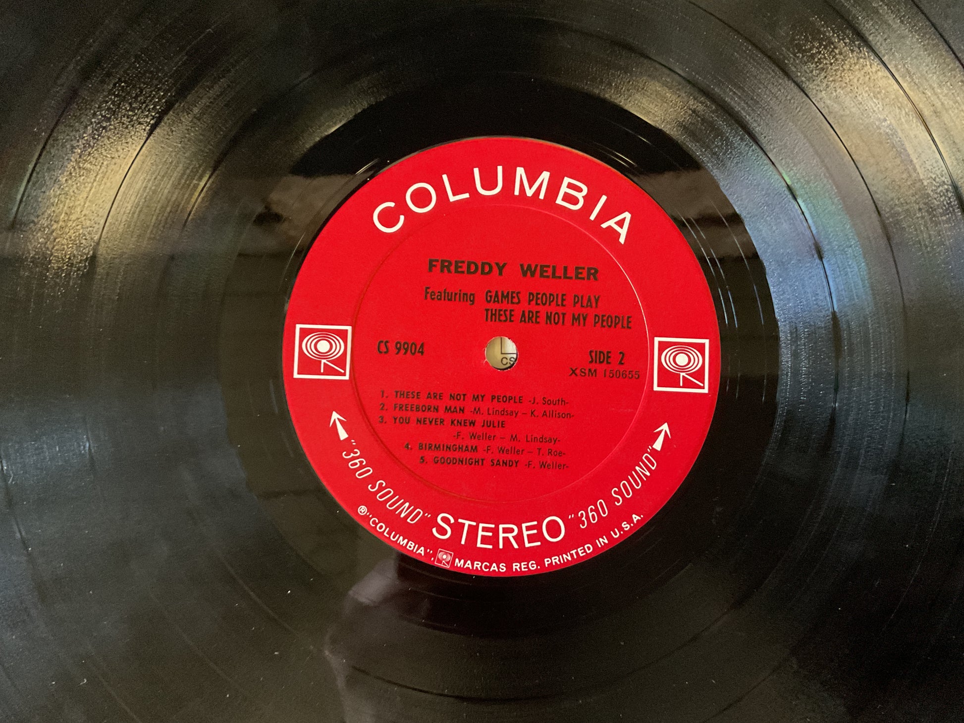 Freddy Weller : Games People Play These Are Not My People (LP,Album)