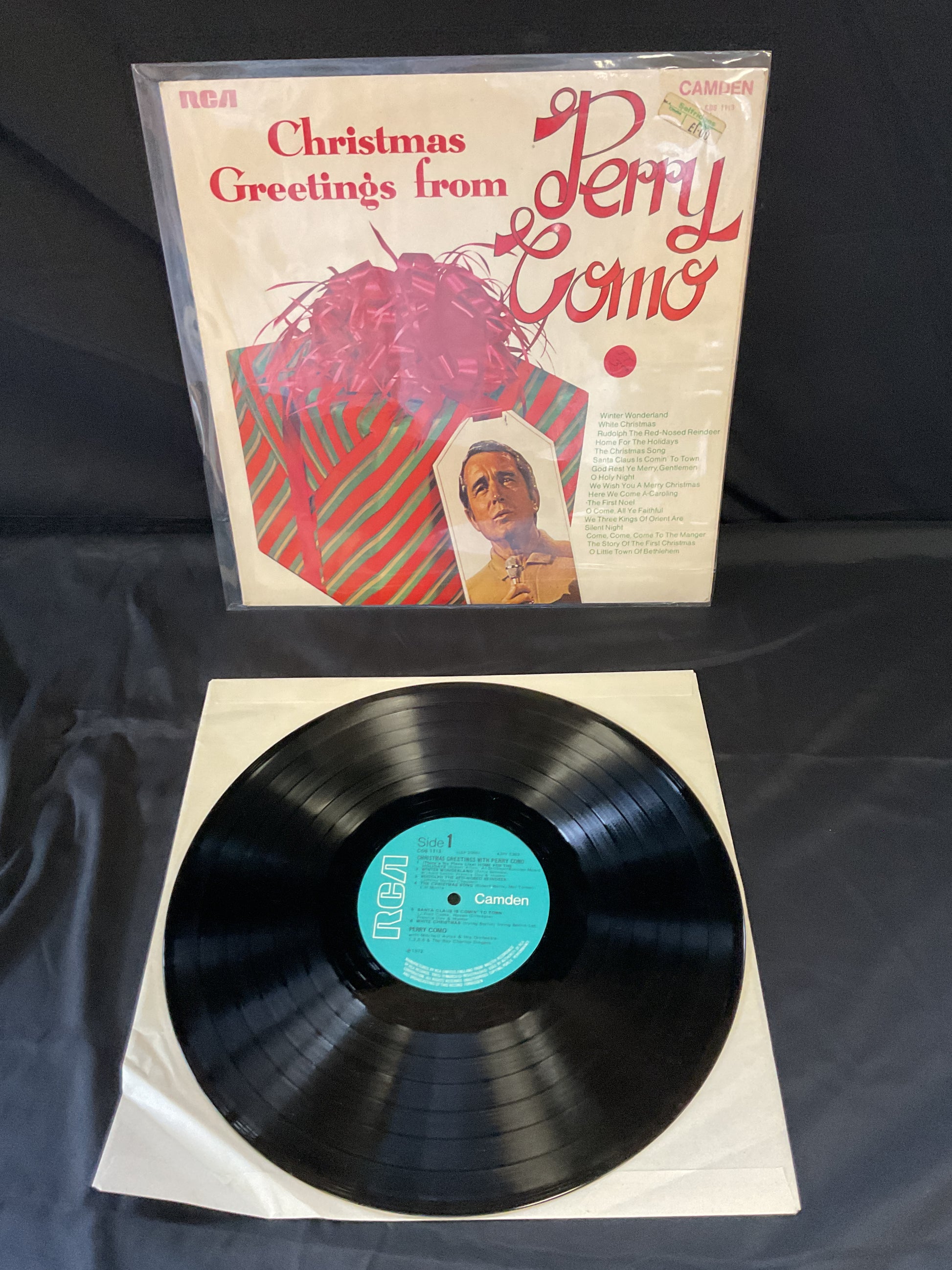 Perry Como : Christmas Greetings From Perry Como (LP,Album)