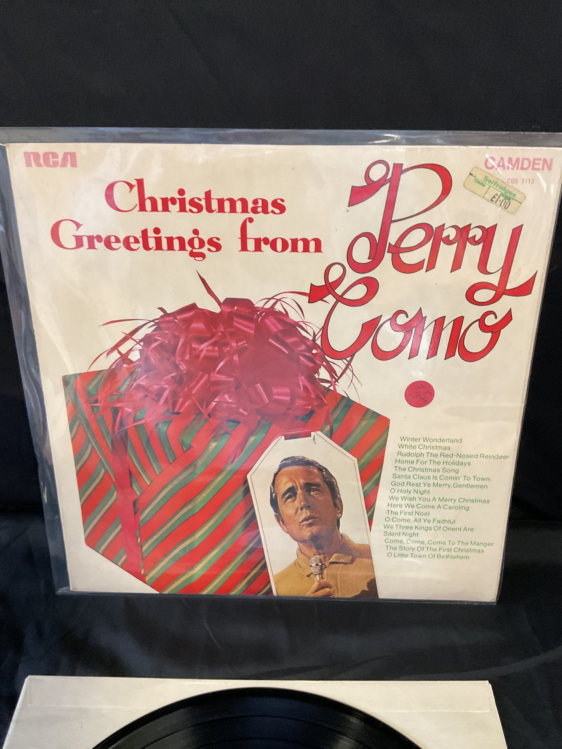 Perry Como : Christmas Greetings From Perry Como (LP,Album)