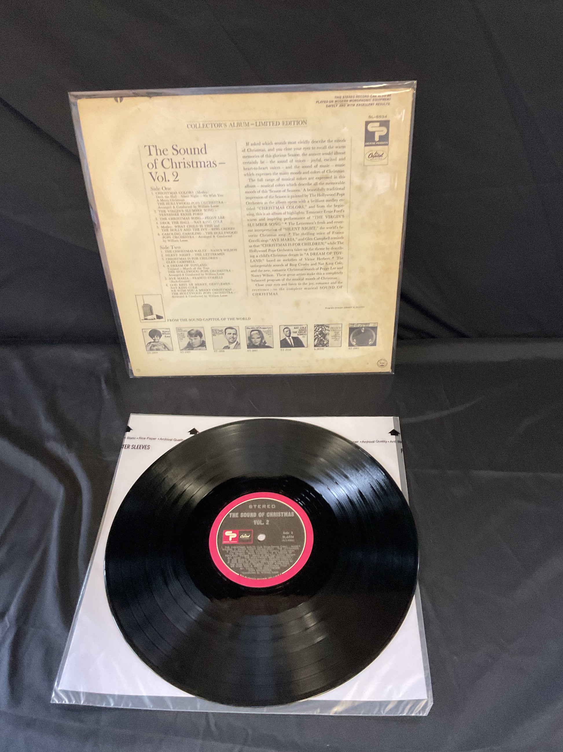 Various : The Sound Of Christmas, Volume 2 (LP,Compilation,Limited Edition,Stereo)