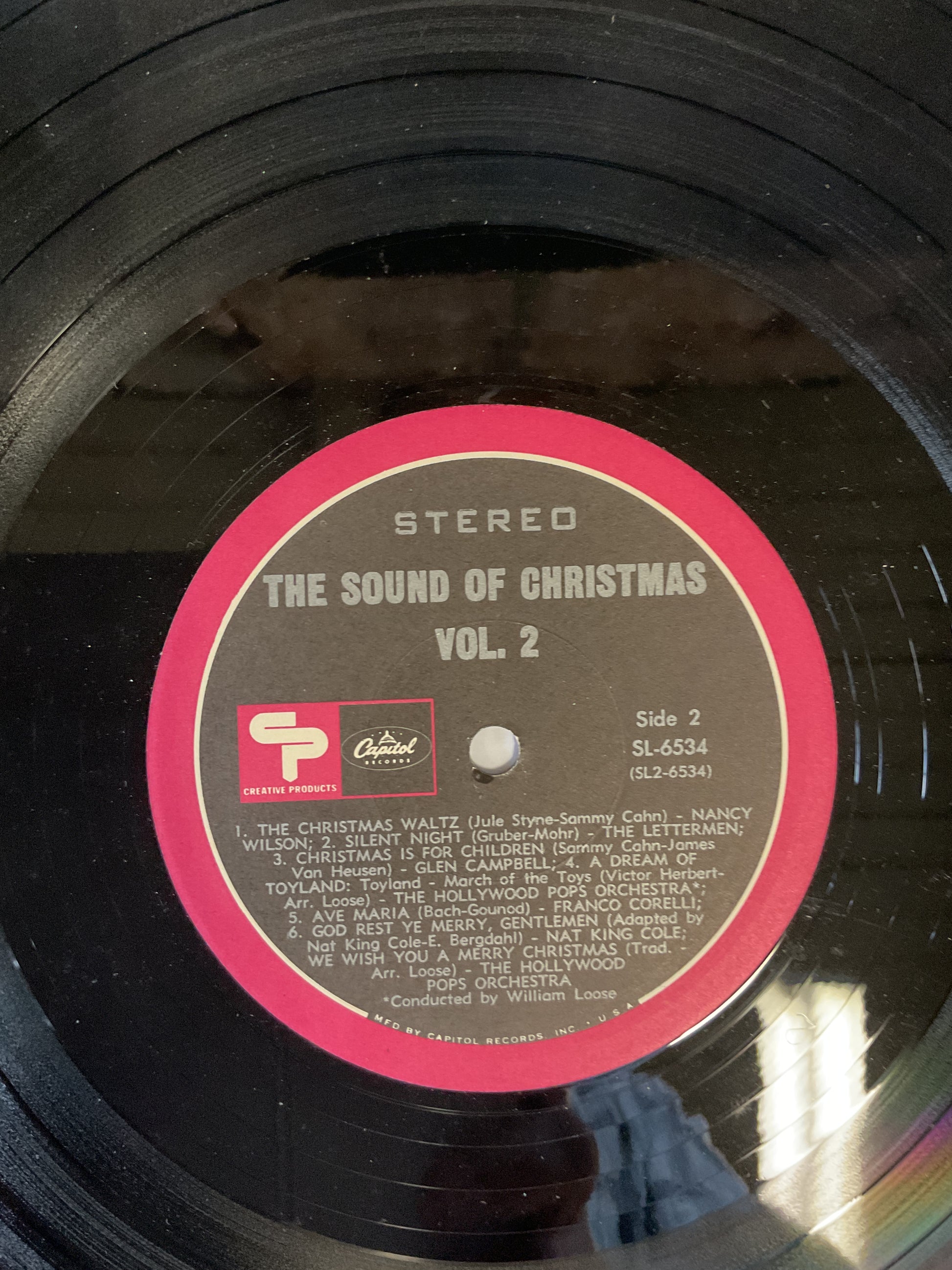 Various : The Sound Of Christmas, Volume 2 (LP,Compilation,Limited Edition,Stereo)