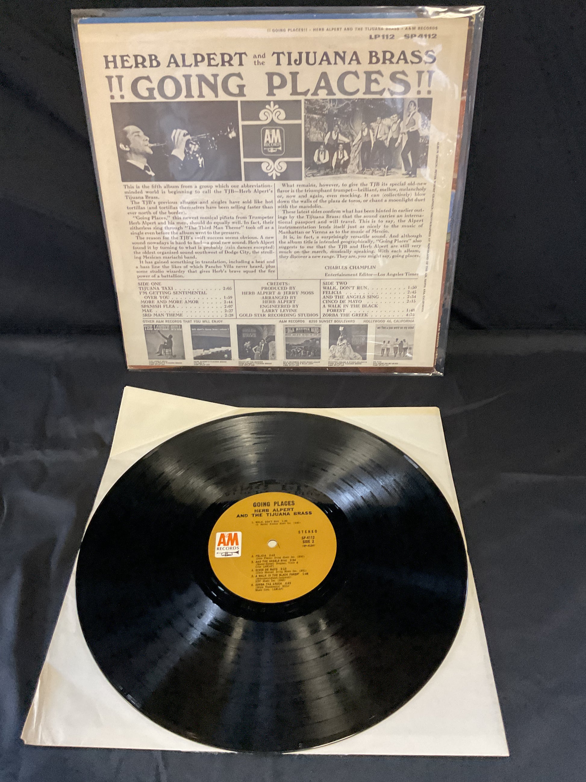 Herb Alpert & The Tijuana Brass : !!Going Places!! (LP,Album,Stereo)