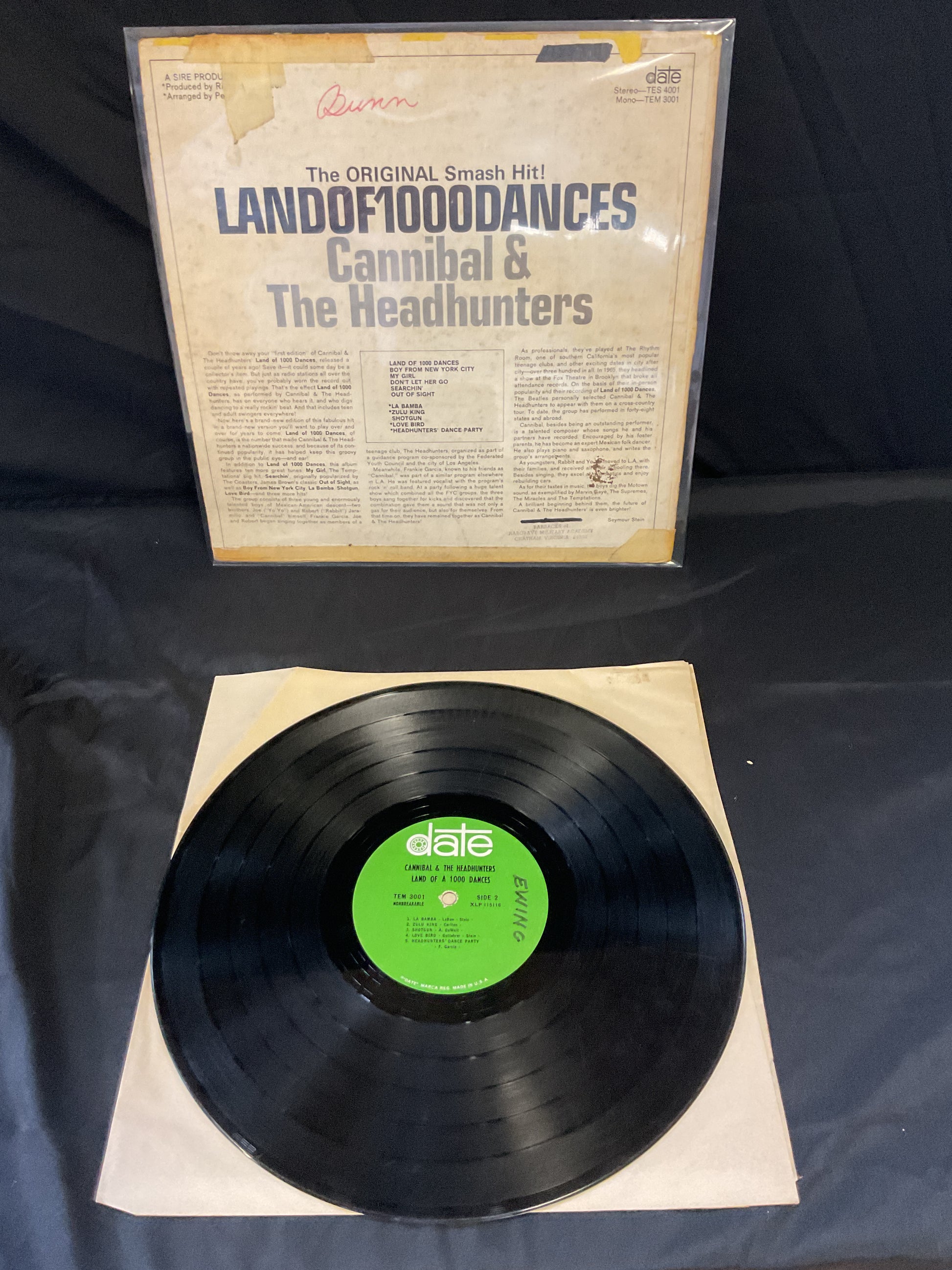 Cannibal & The Headhunters : Land Of 1000 Dances (LP,Mono)