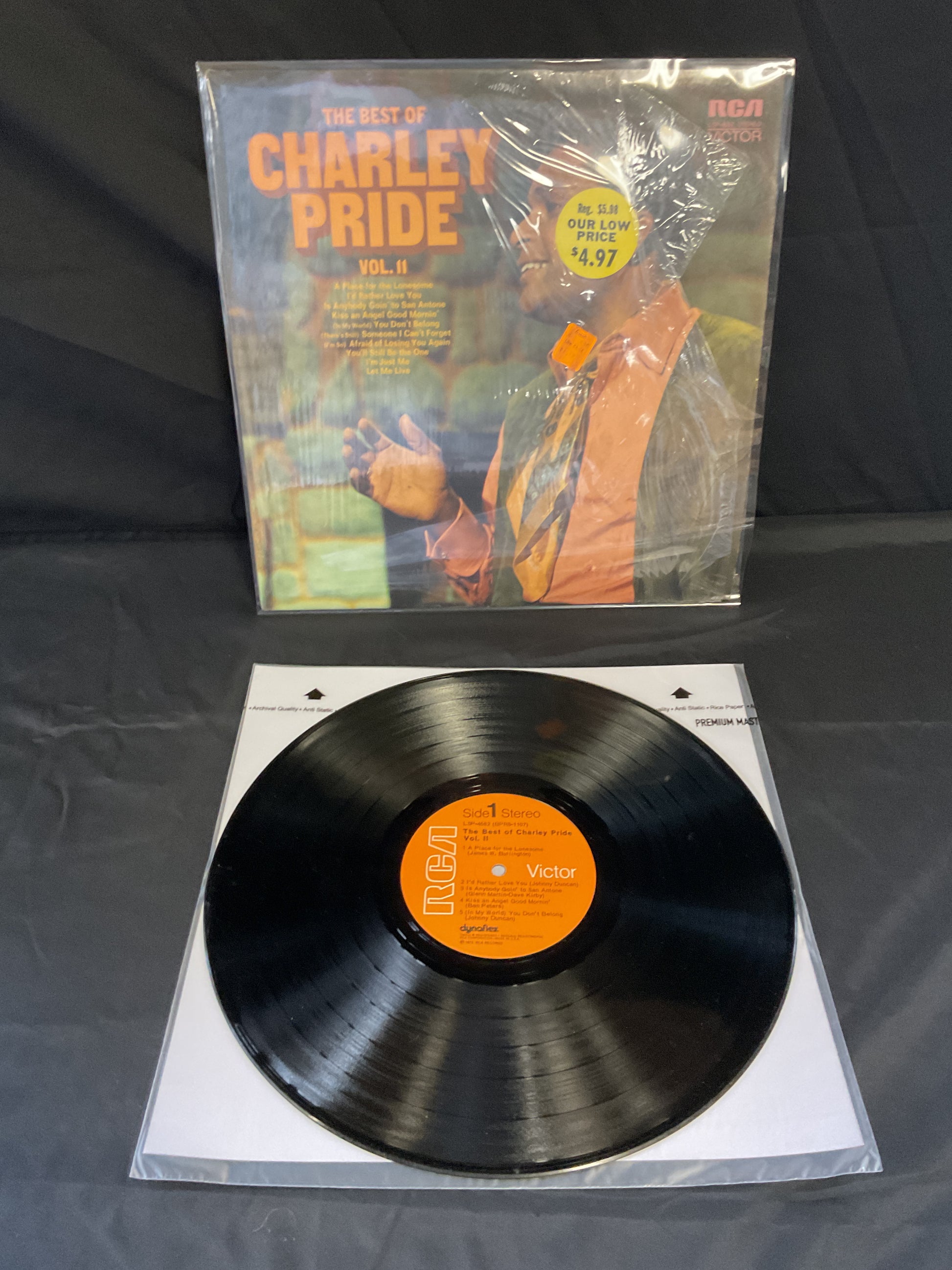 Charley Pride : The Best Of Charley Pride Vol. II (LP,Compilation,Stereo)