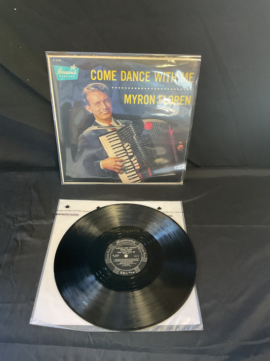 Lawrence Welk Presents Myron Floren : Come Dance With Me (LP,Album,Mono)