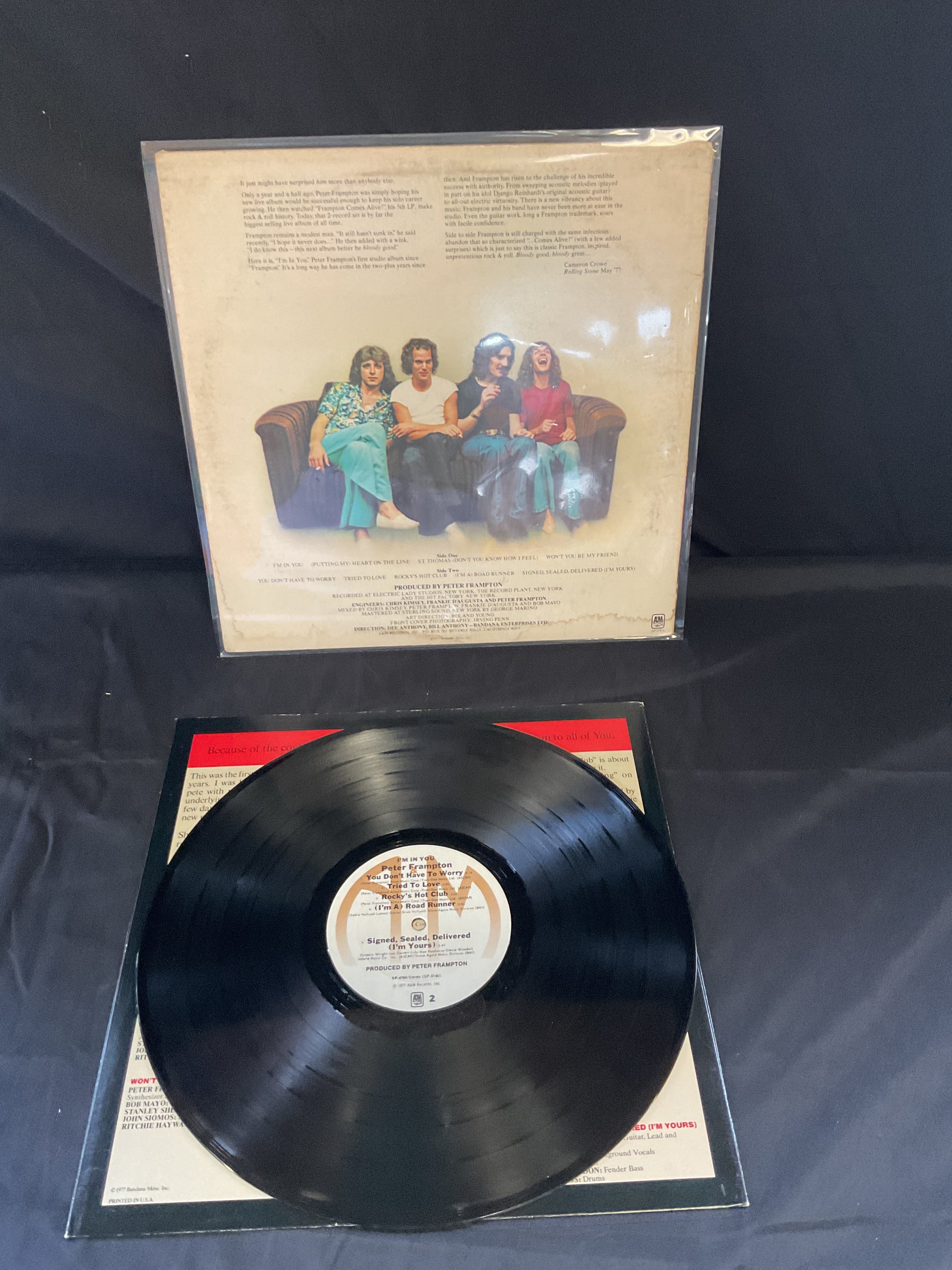 Peter Frampton : I'm In You (LP,Album,Stereo)
