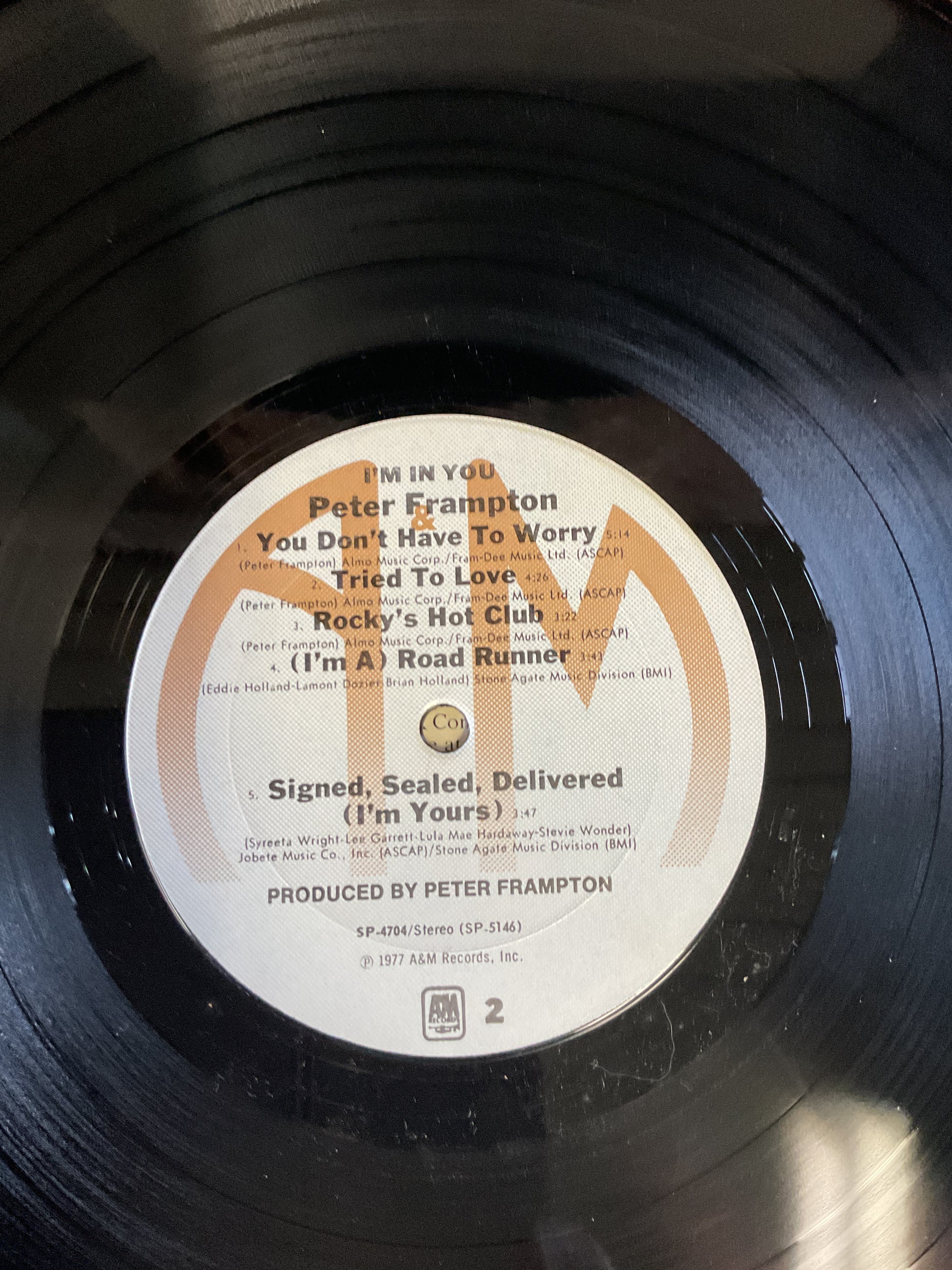 Peter Frampton : I'm In You (LP,Album,Stereo)