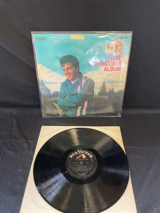 Elvis Presley : Elvis' Christmas Album (LP,Album,Mono)