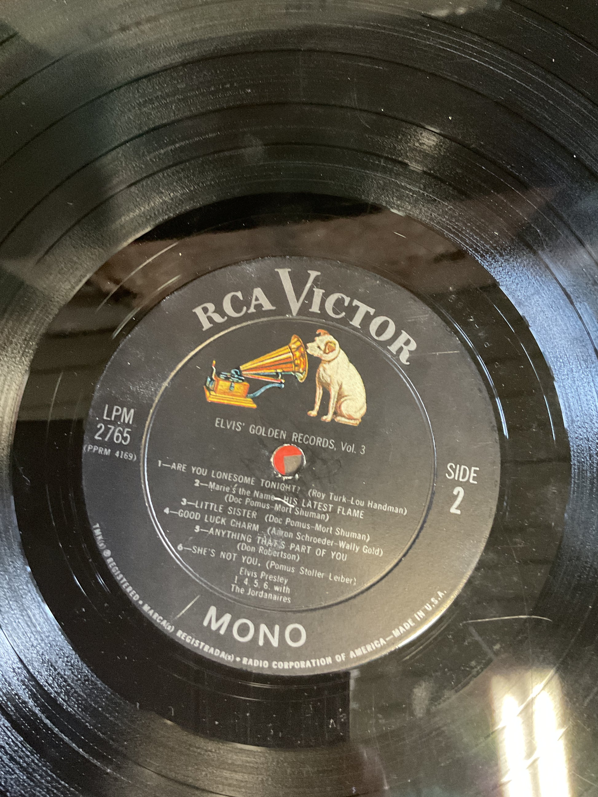 Elvis Presley : Elvis' Golden Records, Volume 3 (LP,Compilation,Mono)