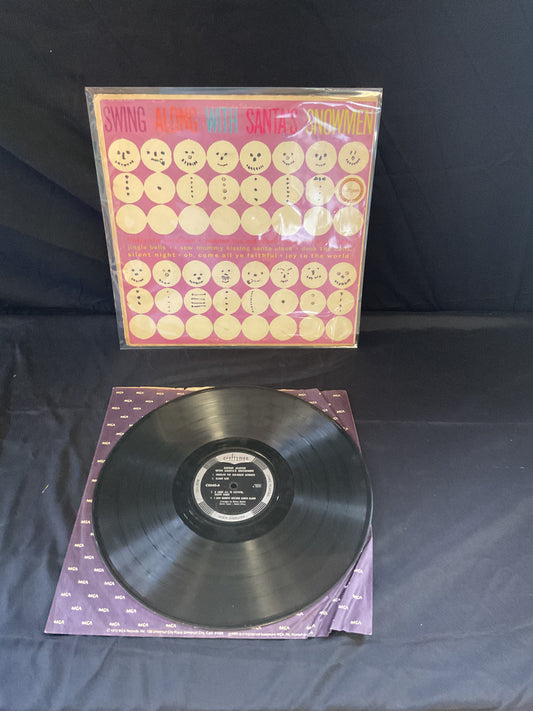 Unknown Artist : Swing Along With Santa's Snowmen (LP,Album)