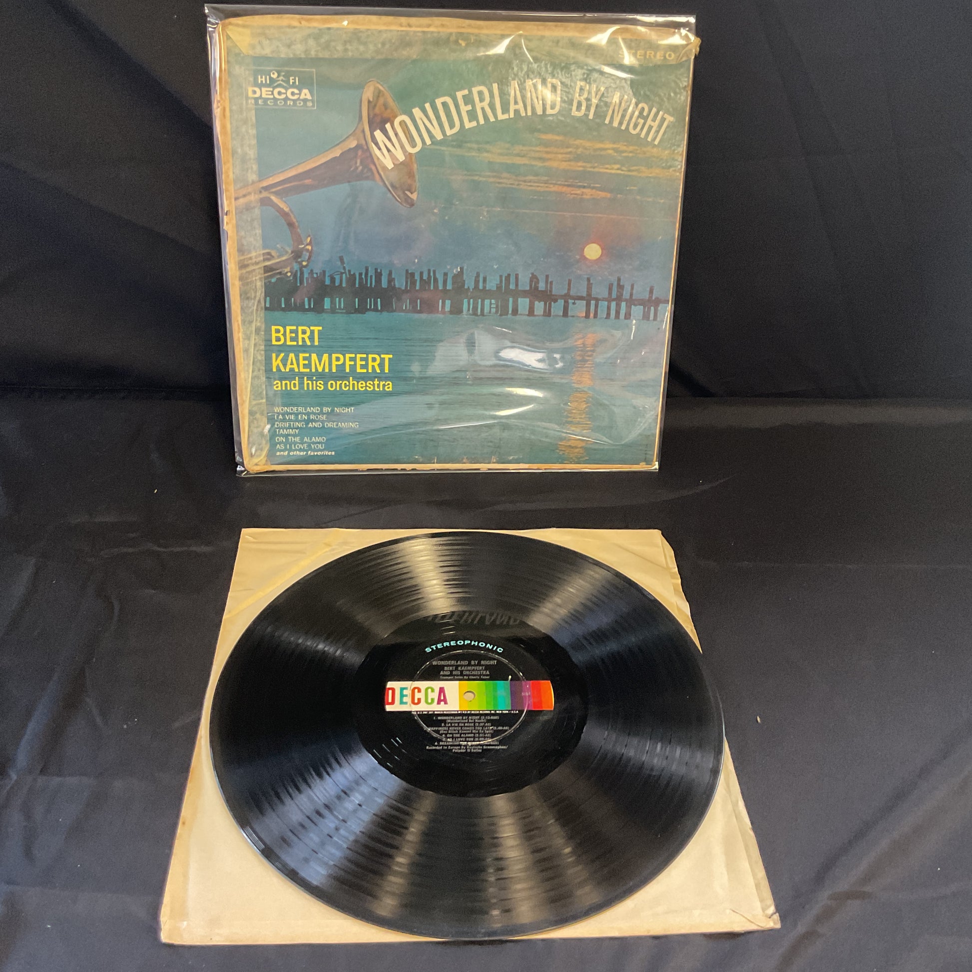Bert Kaempfert & His Orchestra : Wonderland By Night (LP,Album,Stereo)