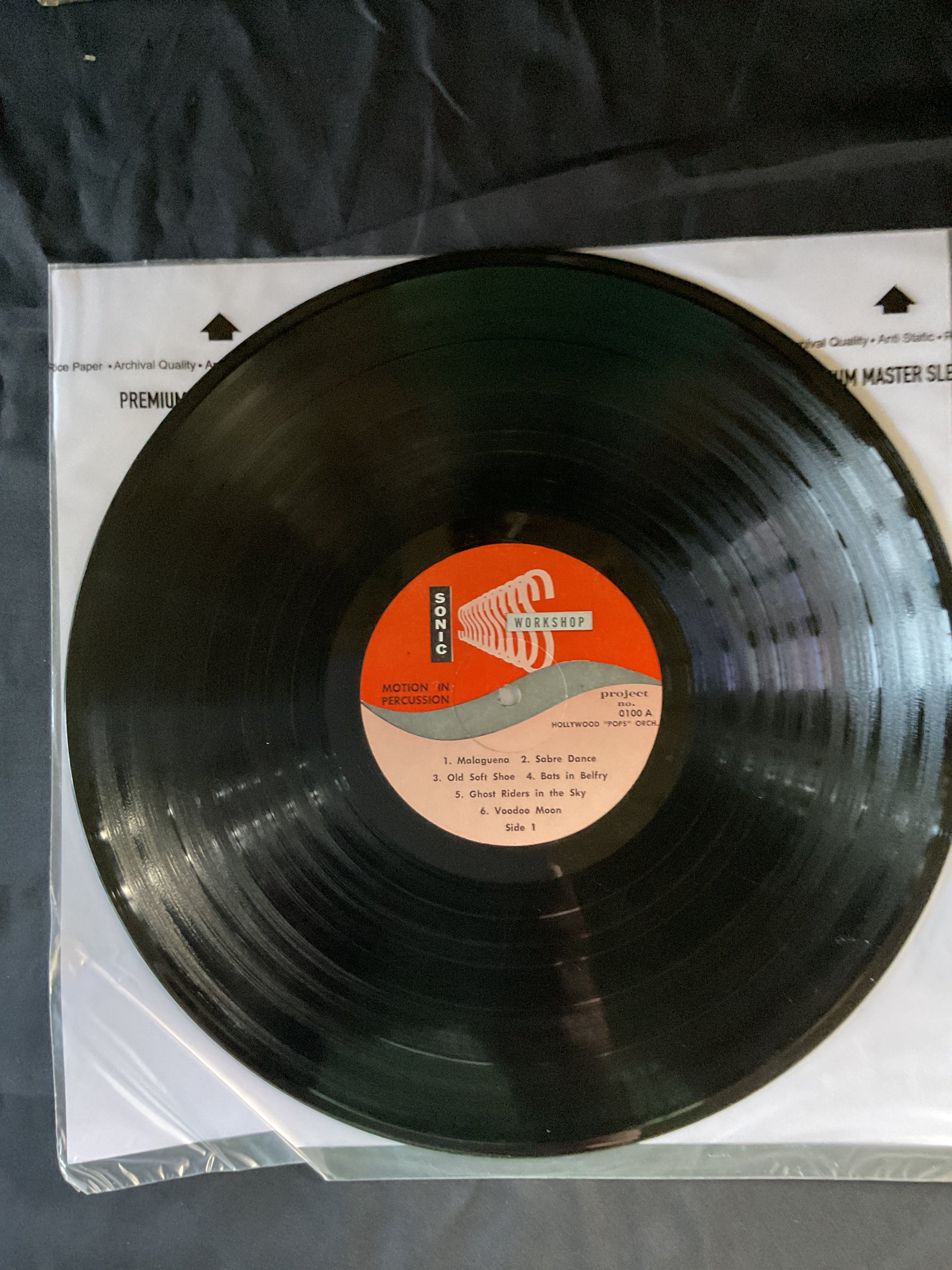 Hollywood Pops Orchestra : Motion In Percussion And Orchestra (LP,Album)
