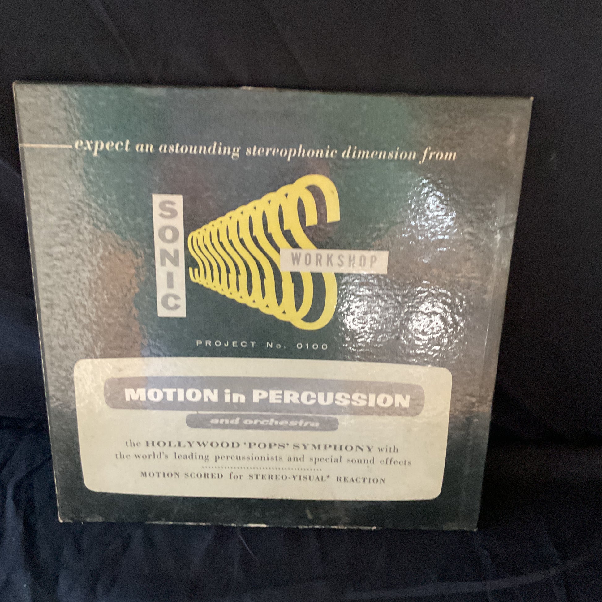 Hollywood Pops Orchestra : Motion In Percussion And Orchestra (LP,Album)