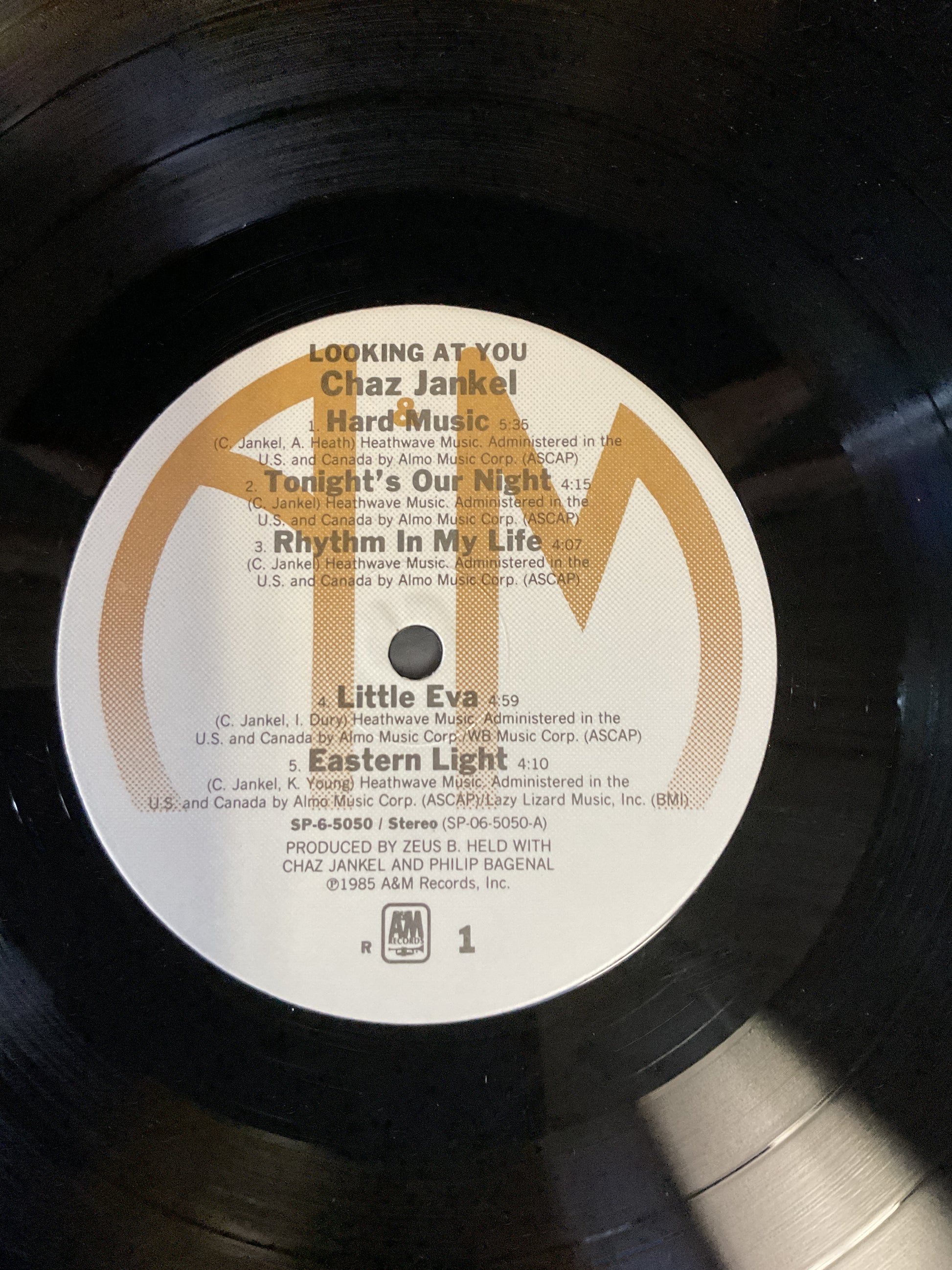 Chas Jankel : Looking At You (LP,Stereo)