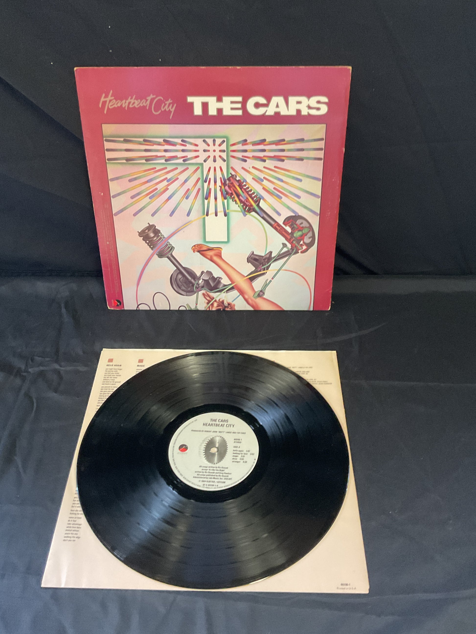 The Cars : Heartbeat City (LP,Album,Stereo)