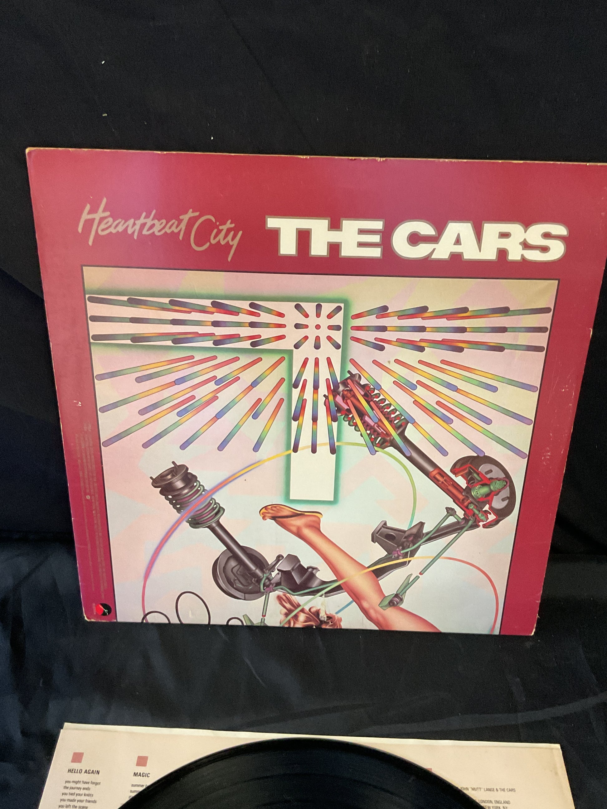 The Cars : Heartbeat City (LP,Album,Stereo)