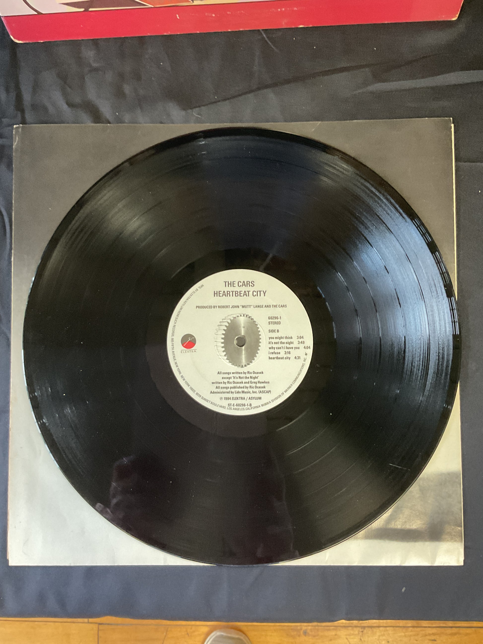 The Cars : Heartbeat City (LP,Album,Stereo)